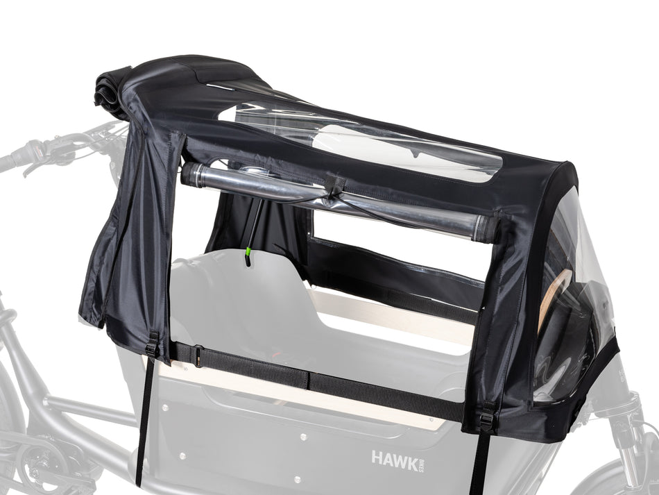HAWK Regenverdeck für E-Cargo 2.2 Bafang